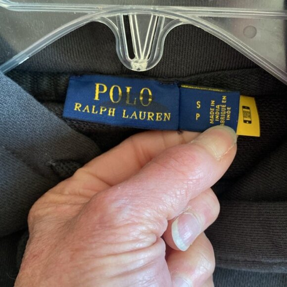 Polo Ralph Lauren Women’s black hoodie Sz Small.  NWOT - Picture 3 of 5